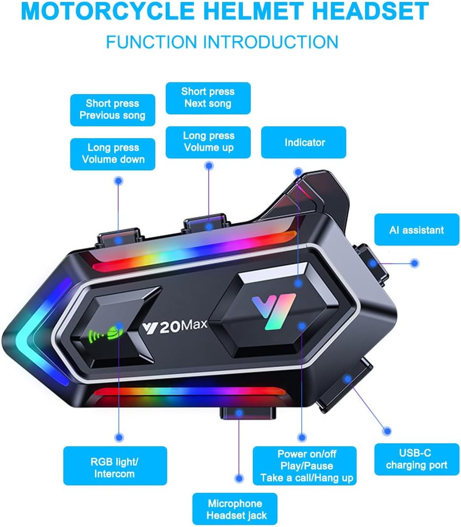 Motorcycle Helmet Speakers