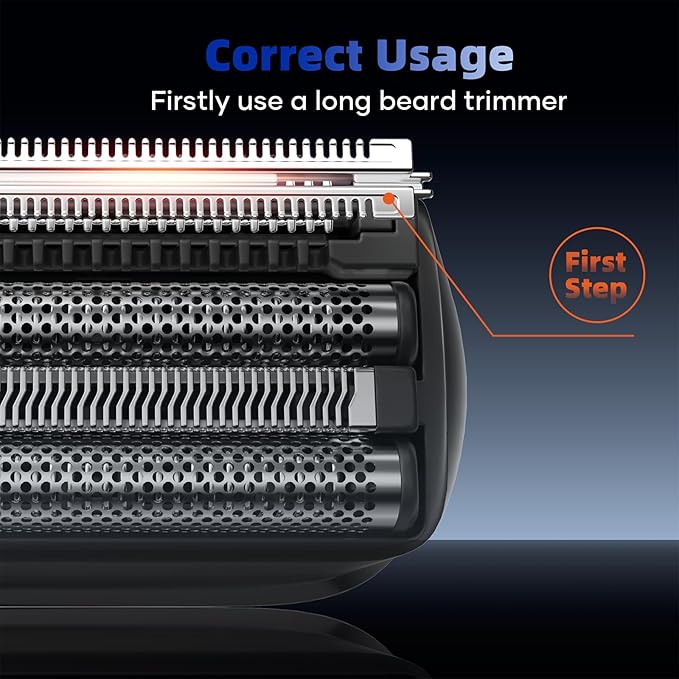 Kensen Upgraded 4 Floating Blades Foil Shave