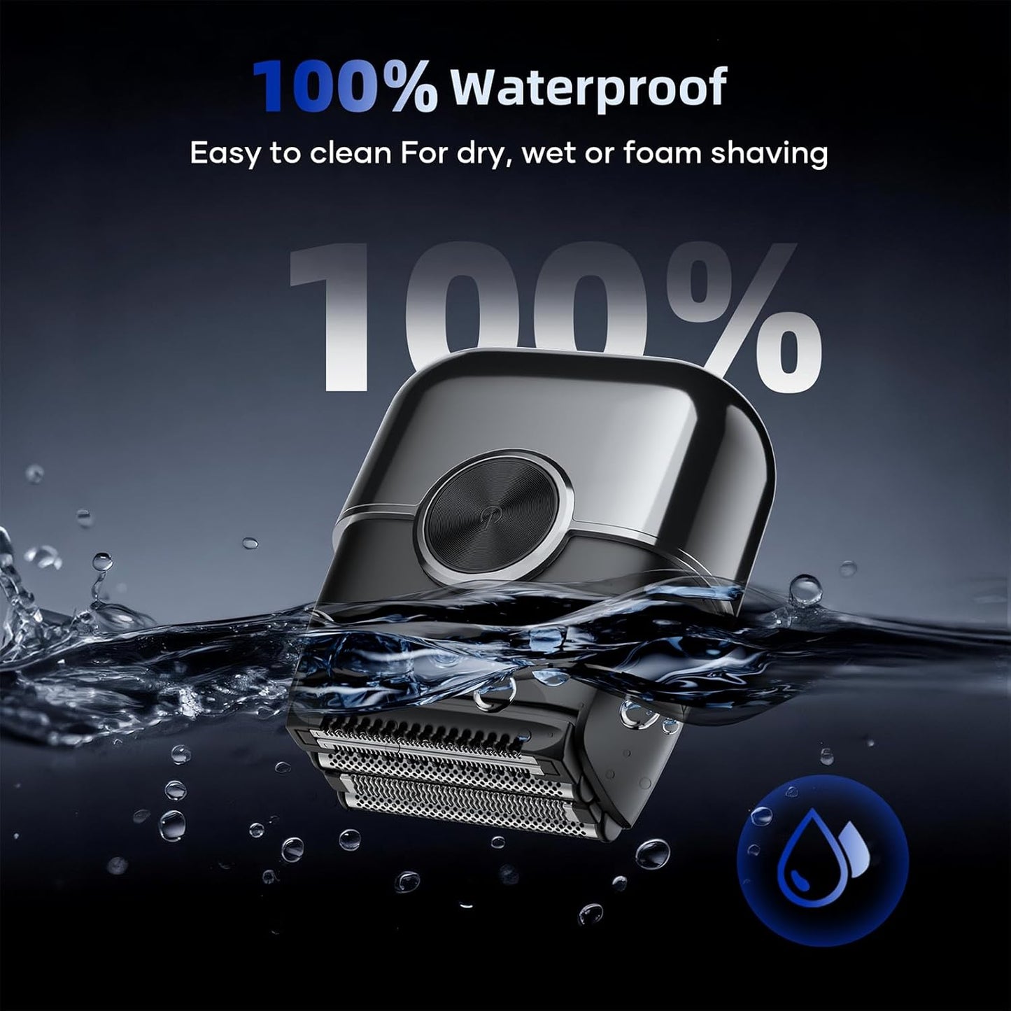 Kensen Upgraded 4 Floating Blades Foil Shave