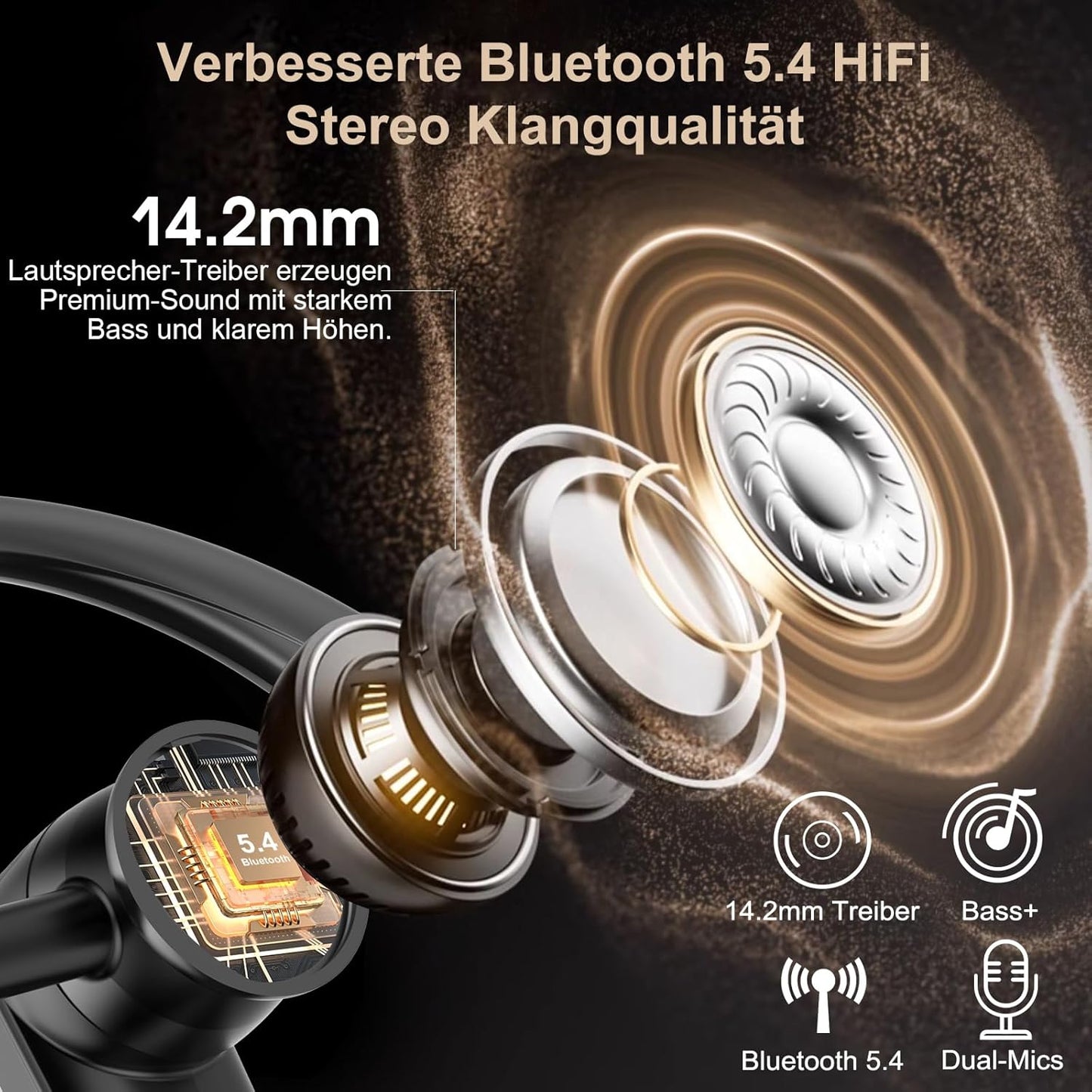 Bluetooth Headset V5.4