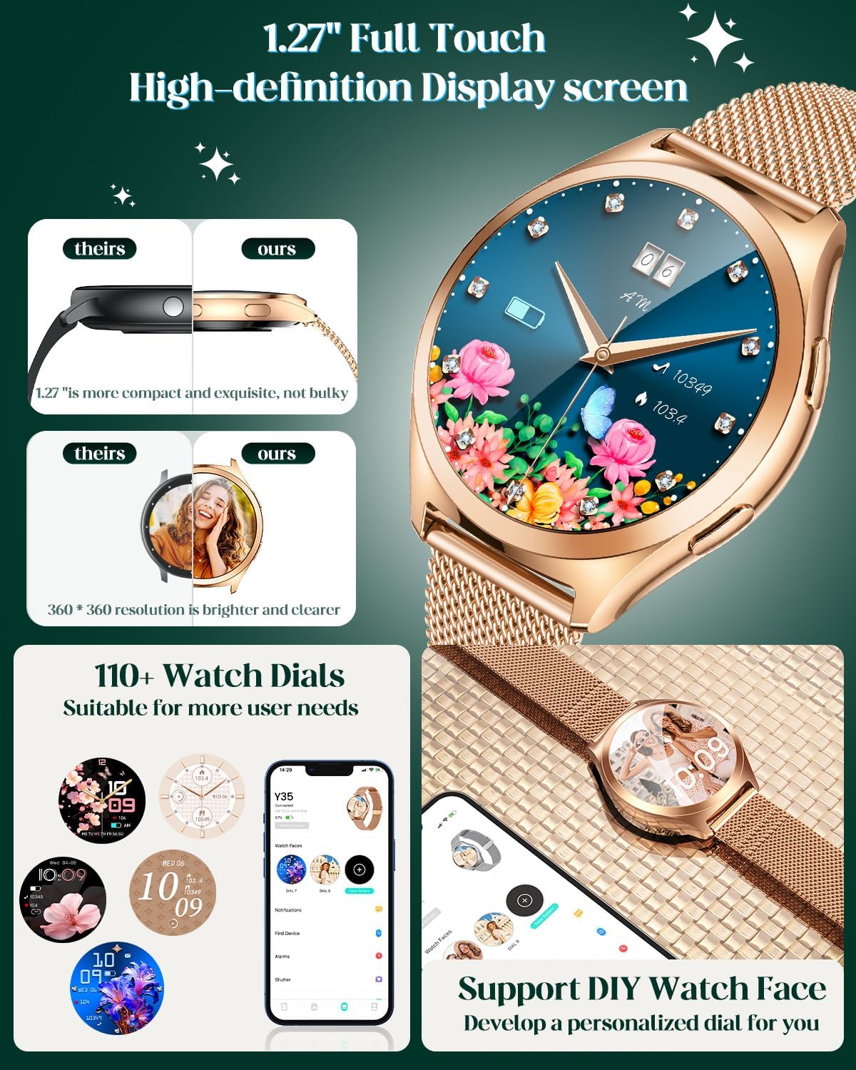 Gold Smartwatch